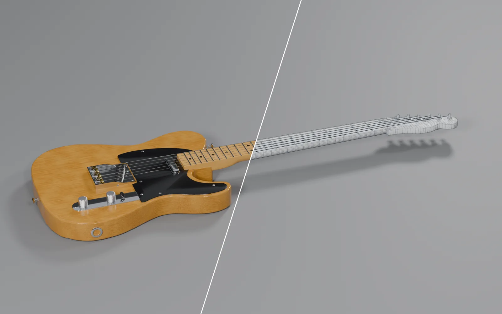 Guitarra eléctrica de cuerpo macizo