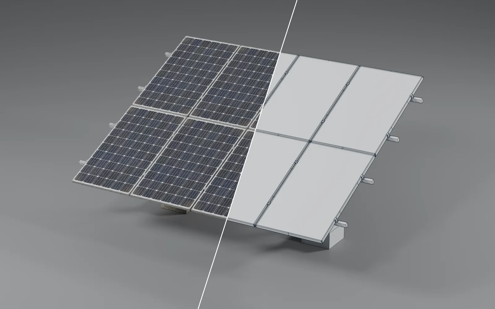 Mesa fotovoltaica