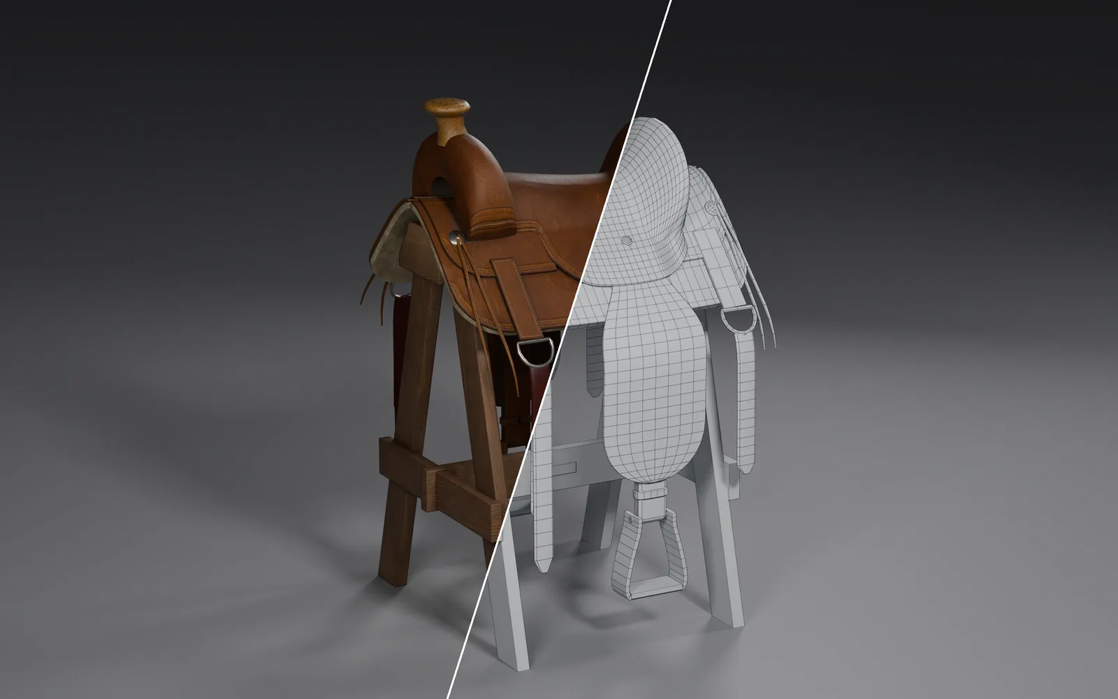 Silla de montar vaquera